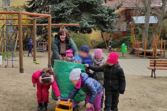 Naše nové BIO záhony 1